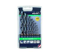 Set de Brocas Espiral 1-10mm HSS Flexible, 10-teilig, para Acero, Alu, Ne Metal