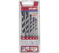 Alpen - estuche brocas widia profesional beton 5 piezas