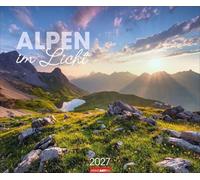 Alpen im Licht Kalender 2027: Reise-Kalender mit 12 atemberaubenden Fotografien der Alpen. Großer Foto-Wandkalender 2027 XL. 55 x 46 cm. Querformat.