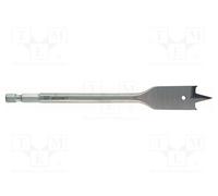 0023702400100 Taladro para madera,Broca plana Ø: 24mm L: 152mm Acero CV Blist...