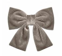 Alpenflüstern ADV165 - Pasador de pelo para traje regional con lazo de terciopelo para mujer, color marrón topo