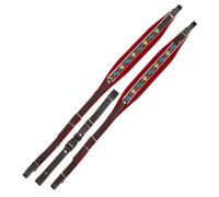 Alpenklang Correa blanco/rojo Acordeón diatónico 4 Hileras