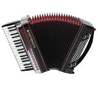 Alpenklang Pro acordeón III 72 MH negro