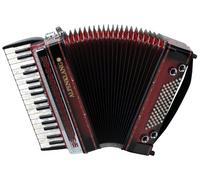 Alpenklang Pro acordeón III 72 MH Shadow Red