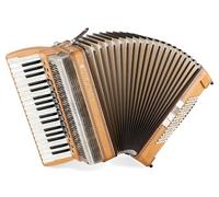 Alpenklang Pro Acordeón IV 96 M - 38 Teclas de Agudos - 96 Bajos - Teclado de Nácar - Doppeltremolo - Lengüetas Tipo a Mano - Aliso