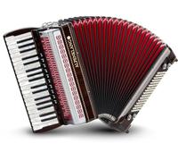 Alpenklang Pro IV/96 MH Acordeón, 96 Bajos, Palisandro, Estuche