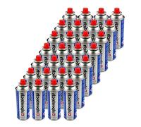 Alpentech - Paquete de 28 Cartuchos de Gas butano 250gr UN2037 para escardadoras térmicas y Estufas
