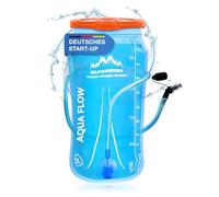 Alpenwert® Bolsa de hidratación con manguera de hidratación [burbuja de agua 2L/3L sin BPA] Sistema de hidratación ultraligero para mochila, perfecto para exteriores, correr, trail running (2 litros)