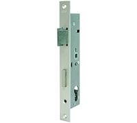 alpertec Cerradura Perfil galvanizado 72 mm Pz Mandril 30 mm Tubo Cerradura Candado para puerta, 1 pieza, 50021620