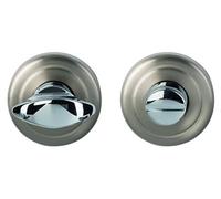 alpertec inodoro roseta con Sper cerrojo cromo/edelstahlfarbig manillas OBF-Onlime-Discount, 32980610 K1