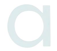 'alpertec Número de Casa - Letra"a Noche con luz de orientación, 1 pieza, 32270610