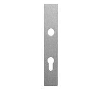 alpertec plano placa larga Par edelstahlfarbig para casa entrada puertas PZ Distancia para manillas OBF-Onlime-Discount, 72 mm, 32458045 K1