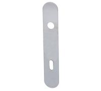 alpertec plano placa larga Par edelstahlfarbig para habitaciones puertas Distancia para manillas OBF-Onlime-Discount, 72 mm, 32458005 K1