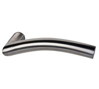 alpertec Pomo lisa edelstahlfarbig lacado cuadrado compatible con plano placa larga de y óxido Ten pares, 8 mm, 32458310 K1