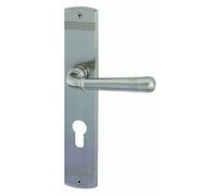 Alpertec Sale 32704493 - Juego de manillas para puertas de entrada de apartamentos, color latón