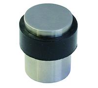 alpertec Tope para puerta (Acero Inoxidable Satinado, tope para puerta puerta para suelo con tope para puerta, 30 mm de diámetro, altura 45 mm, 28020910 K1