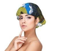 Alpes suizos Valais Oveja de nariz negra Nido Animales Naturaleza,Gorro de dormir de satén ajustable para adultos, de seda, elástico, para dormir, para mujer