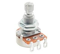 Alpha A500K Mini Potenciómetro Métrica Split Standard Shaft 9,5mm Audio Taper Poti para Guitarra Eléctrica Bajo