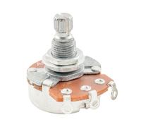 Alpha A500K Potenciómetro Métrica Split Standard Shaft 9,5mm Audio Taper Poti para Guitarra Eléctrica Bajo