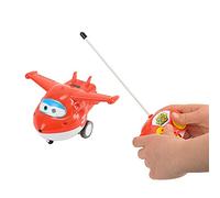 Alpha Animation & Toys- Remote Control Jett Auldeytoys YW710710-Remote Rojo, Color Blanco (Super Wings YW710710)