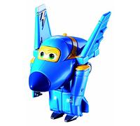 Alpha Animation & Toys- Super Wings YW710030 Mini Transform a Bots Jerome Flugzeug, Color negro, azul, amarillo ( , color/modelo surtido