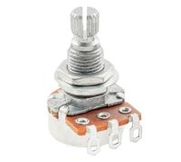 Alpha B500K Mini Potenciómetro Métrica Split Standard Shaft 9,5mm Lineal Taper Poti para Guitarra Eléctrica Bajo