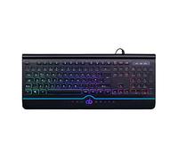 Alpha Bravo by Veho GK-1 USB Gaming Keyboard | 105 teclas UK layout | Teclas retroiluminadas iluminadas | Teclas de perfil bajo | Windows 2000/XP/Vista/7/8/10 | VAB-201-GK1