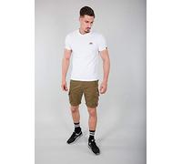 Alpha Crew, Pantalones Cortos Cargo Hombre, Verde (13-khaki), 33W