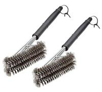 ALPHA DIMA Profesional Cepillo para Barbacoa-Ideal para Barbacoas de Carbón Weber,Gas,Infrarrojo,Porcelana y Madera