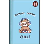 Alpha Edition - Agenda escolar Collegetimer 2022/2023, diaria, 10 x 15 cm, Chill!, 352 páginas