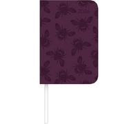 Alpha Edition - Lady Journal Mini Deluxe Purple 2026 - Agenda de bolsillo 8 × 12 cm - 144 páginas - Mini planificador con cubierta Tucson y estampado de motivos - Agenda compacta para viajes