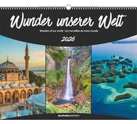 ALPHA EDITION - Wunder unserer Welt 2026 - 52 x 42,5 cm