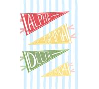 Alpha Gamma Delta Notebook | Alpha Gamma Delta Journal