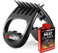 Alpha Grillers Garras de carne para triturar y herramienta trituradora de carne, garras trituradoras de carne y garras de oso para triturar carne, accesorios para ahumar para regalos de barbacoa para
