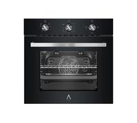 Alpha horno de gas neptuno elite gas cristal negro. ventilador y temporizador en horno.