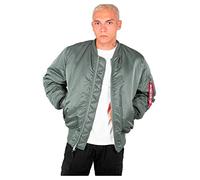 ALPHA INDUSTRIES 100101-432-S Chaqueta, Hombre, Verde (Vintage Green 432), Small (Tamaño del fabricante: S)