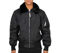 Alpha Industries 143104-3-M Chaqueta, Hombre, Negro (Black 3), Medium (Tamaño del Fabricante: M)