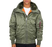 Alpha Industries 158104-1-L Chaqueta bomber, Hombre, Verde (Sage/Green 1), Large (Tamaño del fabricante: L)