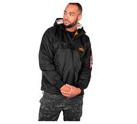 ALPHA INDUSTRIES 178139-3-M Chaqueta, Hombre, Negro (Black 3), Medium (Tamaño del fabricante: M)