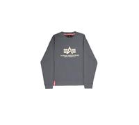 Alpha Industries Basic Big Logo Sweatshirt Sudaderas Talla S - Gris oscuro