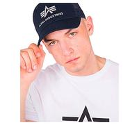 ALPHA INDUSTRIES 186902-07-rep-blue-os Gorra de bisbol, Azul, Talla única Unisex Adulto