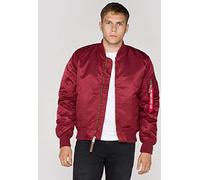 ALPHA INDUSTRIES 191118-184-XL Chaqueta, Hombre, Rojo (Burgundy 184), X-Large (Tamaño del fabricante: XL)