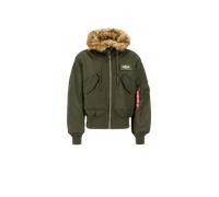 Alpha Industries 45/P Hooded Custom Chaquetas bomber Talla XL - Verde oscuro