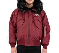 ALPHA INDUSTRIES 45p Hooded Custom Camiseta Unisex adulto (Pack de 1)