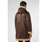 Alpha Industries - Vintage Brown Arctic Parka Chaqueta de cuero ecológico - Coats - Hombre - Marrón - L -