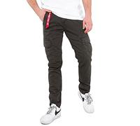Alpha Industries Agent Pant 136-greyblack Hombre Talla 34