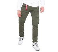 ALPHA INDUSTRIES Agent Pantalones Cargo, Hombre, Verde (Olive - 11), 29