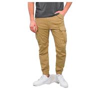 ALPHA INDUSTRIES Airman Pantalones Cargo, Beige (Sand-14), 33 para Hombre