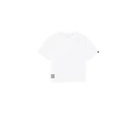 Alpha Industries Aloha Flower Backprint T-Shirt Camisetas Talla M - Blanco/Negro