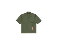 Alpha Industries Aloha Safari Shirt Camisas Talla M - Verde